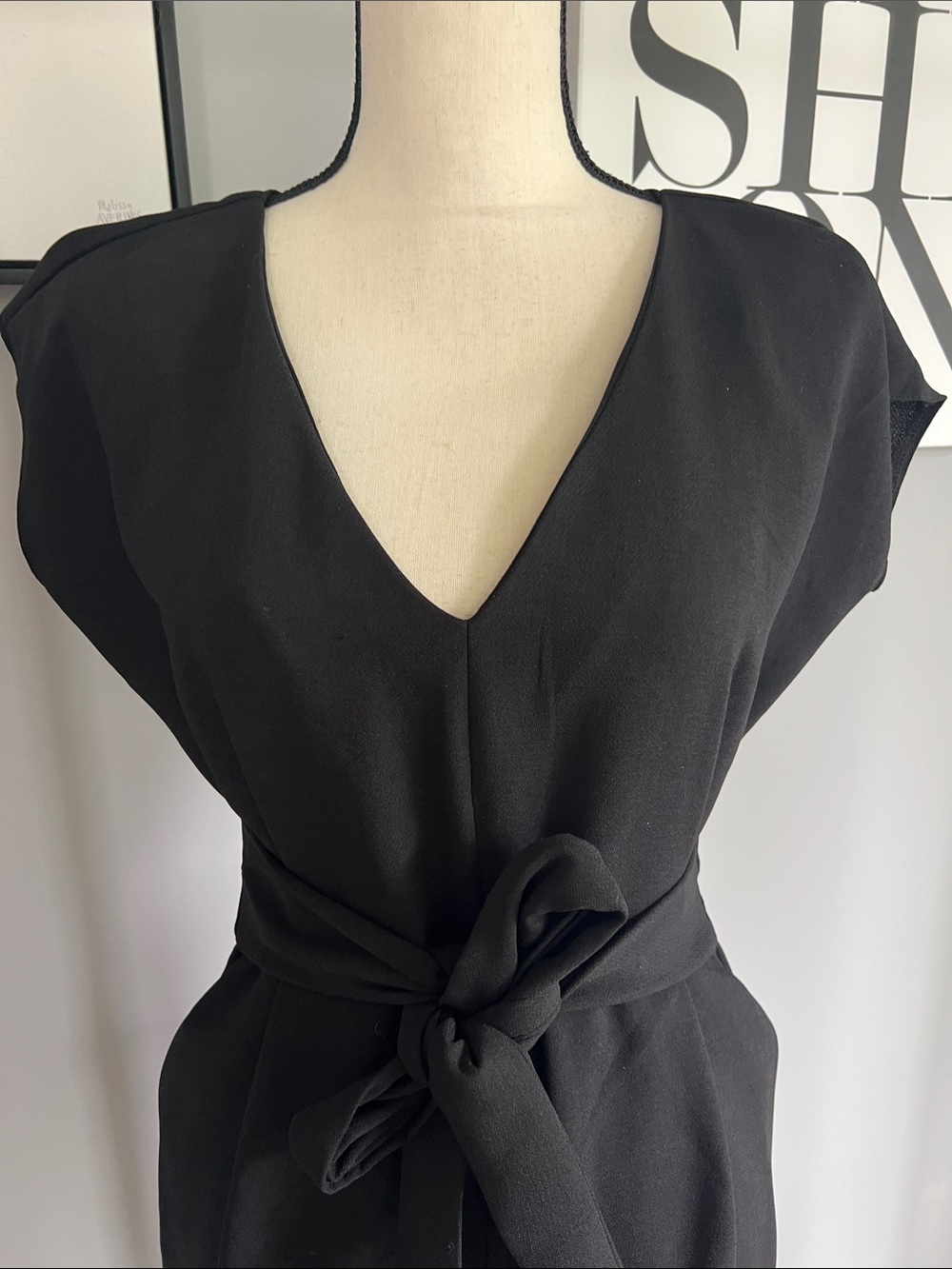Anthropologie Ett:twa Sedona Wide Leg Cropped Jumpsuit - Picture 3 of 9
